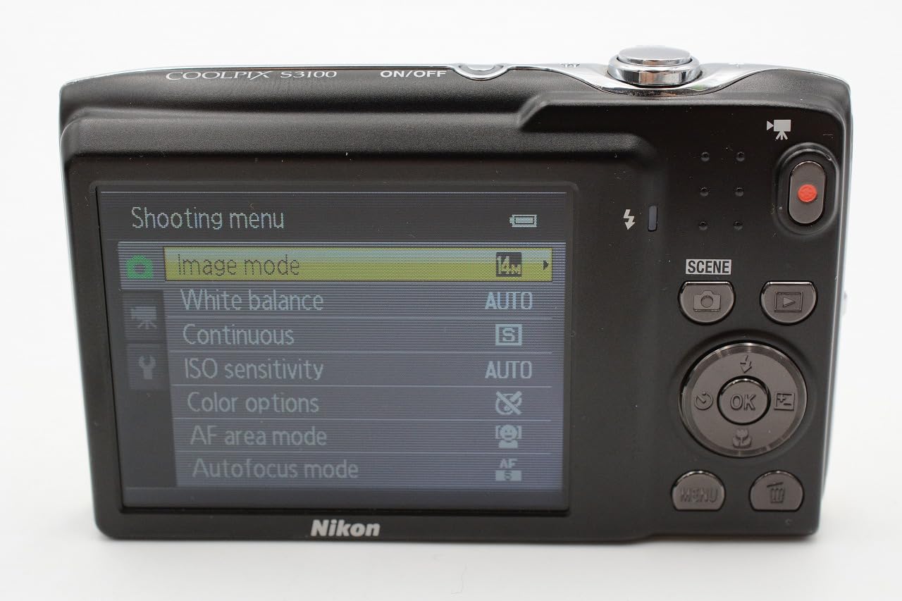 Amazon.com : Nikon COOLPIX S3100 14 MP Digital Camera with 5x